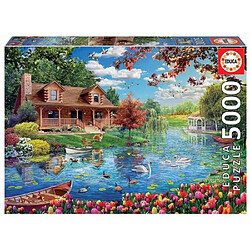 Educa Borras Puzzle - 5000 pieces Chalet du Lac