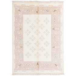 Vidal Tapis de laine 206x150 beige Darya