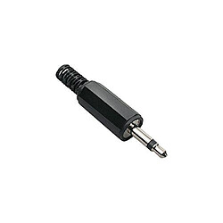 Jack 3.5 mm Fiche mâle droite BKL Electronic 072118 Nombre de pôles: 2 mono noir 1 pc(s)