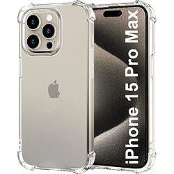 Coque Silicone Transparente Angles Renforces Pour iPhone 15 Pro Max / Ultra Little Boutik©