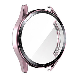 Coque en TPU ENKAY 9H, échelle électroplaquée, rose pour votre Huawei Watch GT 3 46mm