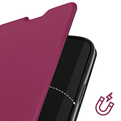 Avis Avizar Étui pour iPhone 16 Pro Soft touch Porte-carte Support Vidéo Bordeaux