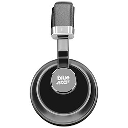 Bluestar Blue Star Casque Bluetooth Autonomie 40h Microphone Boutons Multifonctions Noir