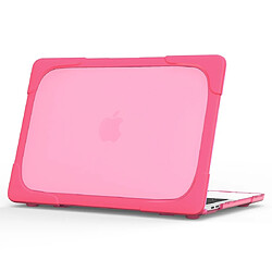 Wewoo Housse Coque Mac Pour MacBook Pro 13,3 pouces avec barre tactile A2159 / A1989 TPU + PC de protection ordinateur portable bicolore Rose rouge