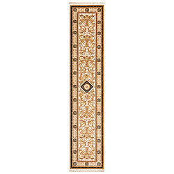 Vidal Tapis de couloir en laine 399x84 brun Darya