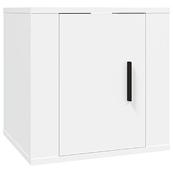 Acheter vidaXL Meubles TV muraux 2 pcs Blanc 40x34,5x40 cm