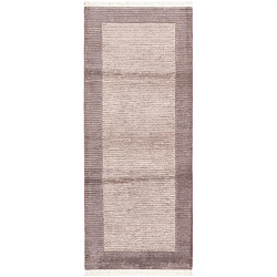 Vidal Tapis de couloir en laine 201x79 rose Darya