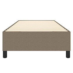 Acheter Sommier à lattes,Cadre à lattes de lit pour Adulte Taupe 90x200 cm Tissu -MN27557