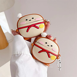 GUPBOO Airpods Coque Housse Étui Protecteur Compatible pour AirPods 3-dessin animé mignon de chef de boulangerie