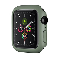 Coque en TPU caoutchouté, vert noirâtre pour votre Apple Watch Series 7 41mm