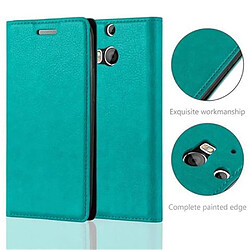 Cadorabo Coque HTC ONE M8 Etui en Turquoise