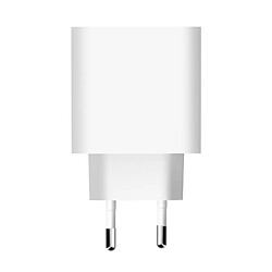 Chargeur secteur Original Xiaomi USB + USB-C 33W Blanc