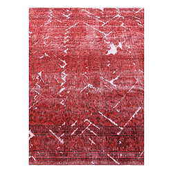 Vidal Tapis de laine 282x188 rouge Ultra Vintage pas cher