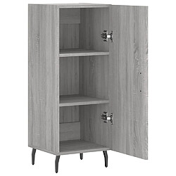 Acheter vidaXL Buffet Sonoma gris 34,5x34x90 cm Bois d'ingénierie