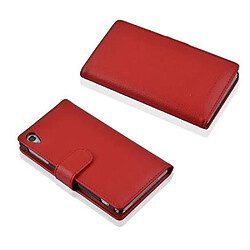 Acheter Cadorabo Coque Sony Xperia Z1 Etui en Rouge