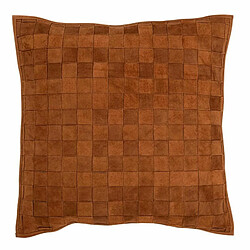 Paris Prix Coussin Carré Déco Tortu 45x45cm Cognac