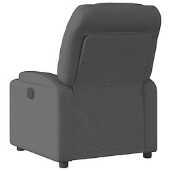 Avis vidaXL Fauteuil inclinable électrique Noir Tissu