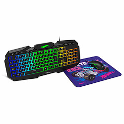 Clavier et Souris Gaming Krom HOTWHEELS