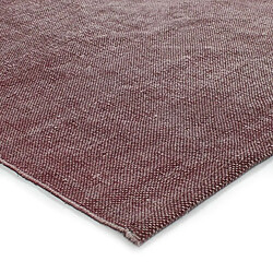 Avis Thedecofactory VINTAGE USED - Tapis effet délavé burgundy 160x230