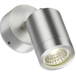 KNIGHTSBRIDGE Applique Murale Orientable LED 3W Chrome Brossé 230V IP65 4W