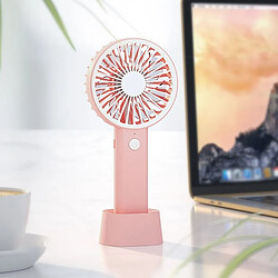 Mini Ventilateur de Refroidisseur d'Air Portatif Rechargeable par USB Petits Outils de Refroidissement Personnels pour les Voyages en Plein Air au Bureau à Domicile