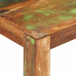 ComfortXL Table Basse 100x55x40 Cm Bois De Récupération Massif pas cher