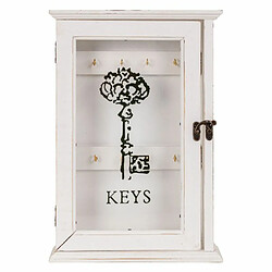 Avis Armoire à clés Alexandra House Living Blanc 7 x 34 x 23 cm