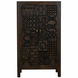 Acheter Armoire Alexandra House Living Marron Bois 35 x 140 x 78 cm