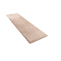 Vidal Tapis de couloir en laine 302x81 brun Darya