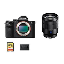 SONY A7 II + SEL 24-70MM F4 ZA OSS + 64GB SD card + NP-FW50 Battery