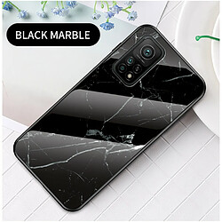 Coque en TPU motif marbré avec bord noir pour votre Xiaomi Mi 10T Pro 5G/Mi 10T 5G