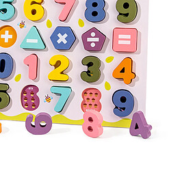 Avis Jigsaw Enfant En Bas âge Enfants Puzzle Lettres Numéros En Bois Jouets D'apprentissage Numéro