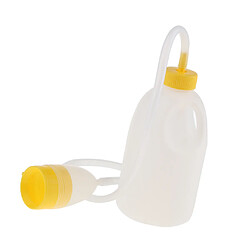 1700ml Urinoir Masculin Réutilisable Pipi Urinoir Mâle Bouteille Nuit Drainage Conteneur Contenant à Protection Incontinence