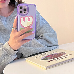 GUPBOO Étui pour iPhone13Pro étui de téléphone japonais et coréen miroir tulipe pour femme