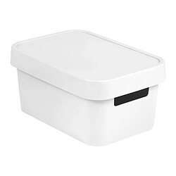 Boîte de rangement avec couvercle Curver Infinity 4,5L blanc