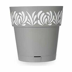 Avis Pot auto-arrosant Stefanplast Gaia Gris Plastique 29 x 29 x 29 cm (6 Unités)