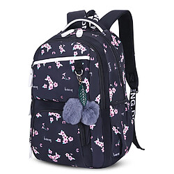 Sac d'école féminin grande capacité sac à dos léger sac de rangement pour ordinateur portable pour étudiants de bureau Camping en