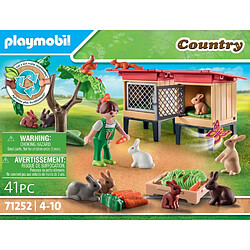 Playmobil® 71252 Playmobil Enfant et lapins