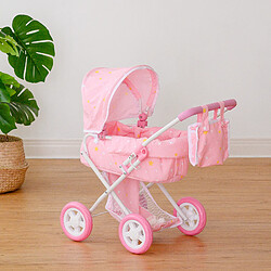 Avis Olivia's Little World 'Twinkle Stars' Délux Poupée Poussette Rose OL-00011