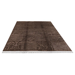 Avis Vidal Tapis de laine 246x173 brun Darya