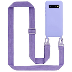 Cadorabo Etui Samsung Galaxy S10 PLUS Coque en Mauve