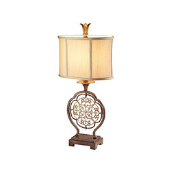 Elstead Lighting Lampe de table Marcella Acier doux Bronze britannique, bronze oxydé