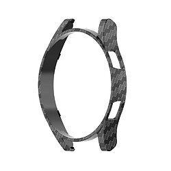 Coque en TPU antichoc semi-évidé fibre de carbone pour votre Samsung Galaxy Watch4 Classic 42mm