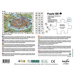 Puzzle 100 pieces chateau fort - sentosphere