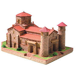 Keranova 30101 29 x 19 x 17.5 cm bâtiments historiques San Martin de Fromista Église Modèle 3D Puzzle (2252-piece)