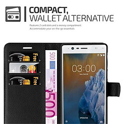 Acheter Cadorabo Coque Nokia 3 2017 Etui en Noir