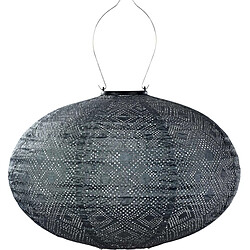 Lumiz Lanterne solaire Oval 40 cm Mosaic - Grey Blue.