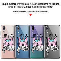 Avis Caseink Coque arrière Huawei P20 (5.8 ) Gel HD [ Nouvelle Collection - Souple - Antichoc - Imprimé en France] I Am MEOUgical