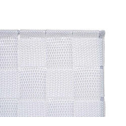 Acheter Decoshop26 4x paniers de rangement panier décoratif 12x19x19cm polypropylène blanc 04_0000605