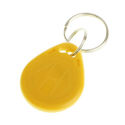 50Pcs 125KHZ RFID Proximity ID Carte Token Tags Porte-clés Access System Jaune